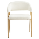 Casa si Gradina - Mobilier - Scaune si fotolii - Scaune - Fotoliu de sufragerie de design, crem/fag, NIZAR TYP 1 - Infinity.ro