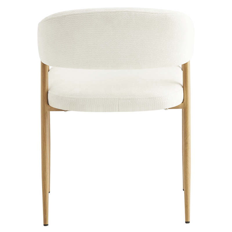 Casa si Gradina - Mobilier - Scaune si fotolii - Scaune - Fotoliu de sufragerie de design, crem/fag, NIZAR TYP 1 - Infinity.ro