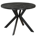Casa si Gradina - Mobilier - Mese si birouri - Mese bucatarie si dining - Masa de sufragerie extensibila, beton inchis/negru, 100-250x75,5 cm, LUKOS - Infinity.ro