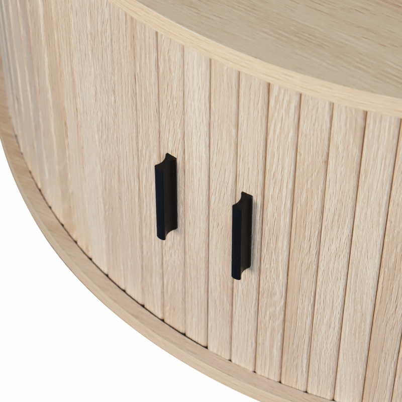 Casa si Gradina - Mobilier - Mese si birouri - Masute de cafea - Masuta de cafea, rotunda, stejar, ARIANE - Infinity.ro