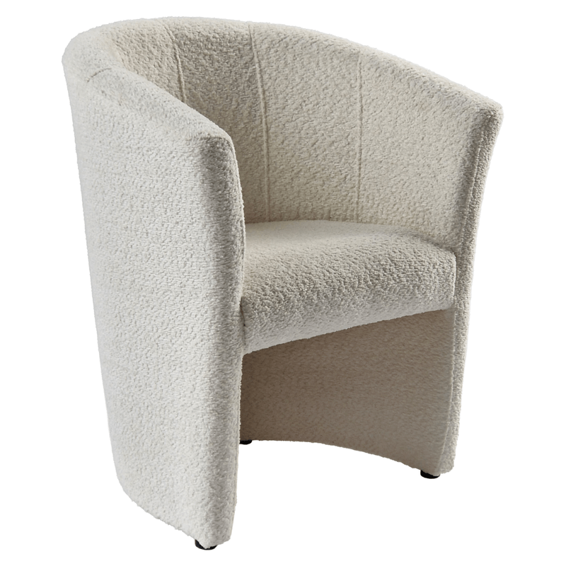 Casa si Gradina - Mobilier - Scaune si fotolii - Fotolii - Fotoliu de club, material textil crem Coral, CUBA - Infinity.ro