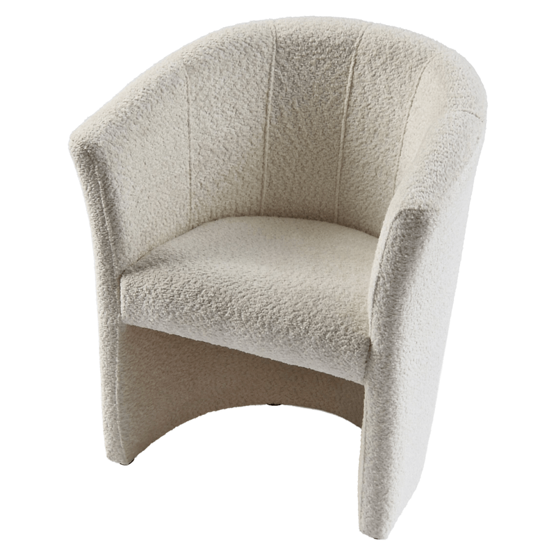 Casa si Gradina - Mobilier - Scaune si fotolii - Fotolii - Fotoliu de club, material textil crem Coral, CUBA - Infinity.ro