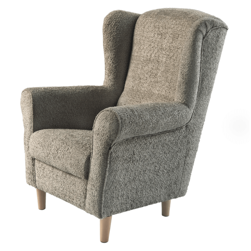 Casa si Gradina - Mobilier - Scaune si fotolii - Fotolii - Fotoliu, textil gri-bej Taupe Coral, CHARLOT - Infinity.ro