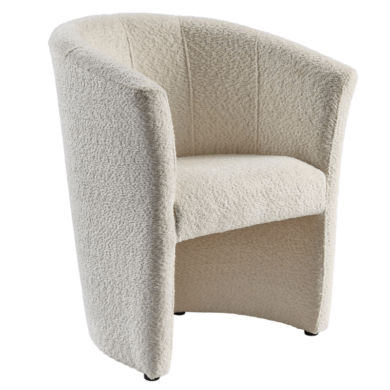 Casa si Gradina - Mobilier - Scaune si fotolii - Fotolii - Fotoliu de club, material textil crem Coral, CUBA - Infinity.ro