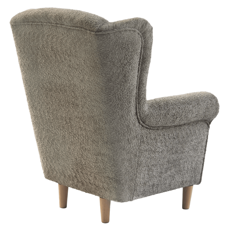 Casa si Gradina - Mobilier - Scaune si fotolii - Fotolii - Fotoliu, textil gri-bej Taupe Coral, CHARLOT - Infinity.ro