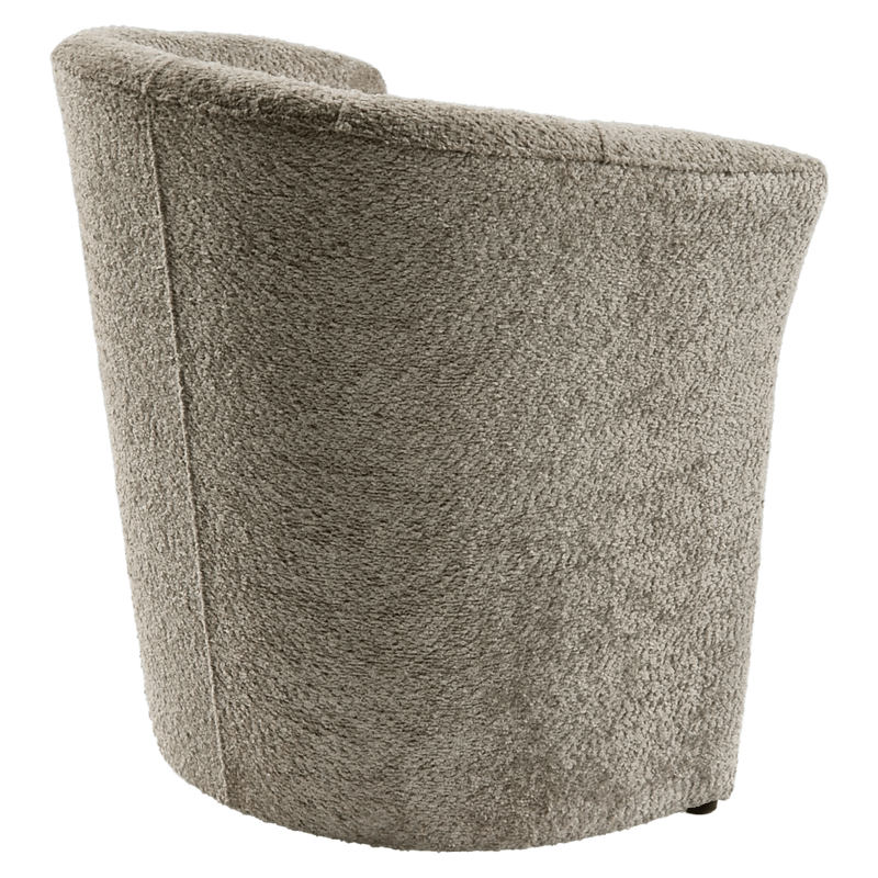 Casa si Gradina - Mobilier - Scaune si fotolii - Fotolii - Fotoliu de club, material textil gri-bej Taupe Coral, CUBA - Infinity.ro