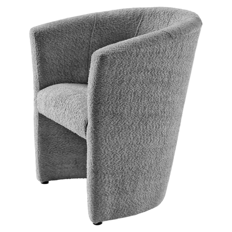 Casa si Gradina - Mobilier - Scaune si fotolii - Fotolii - Fotoliu de club, material textil gri Coral, CUBA - Infinity.ro