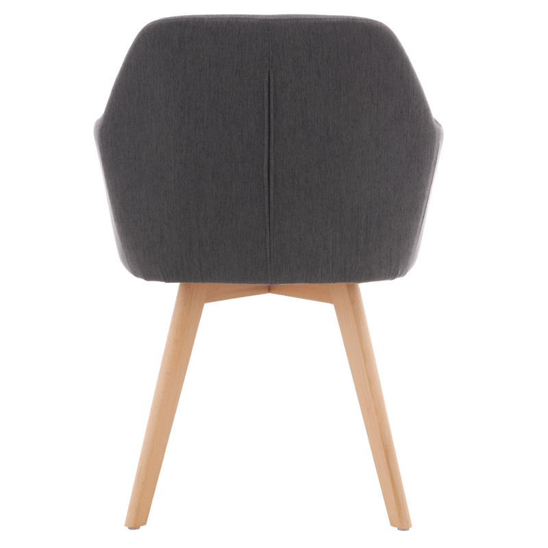 Casa si Gradina - Mobilier - Scaune si fotolii - Scaune - Fotoliu de design, gri inchis/fag, CLORIN 2 NEW - Infinity.ro