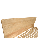 Casa si Gradina - Mobilier - Paturi si accesorii - Paturi - Pat matrimonial, 180x200, lemn masiv, natural, BEDIA - Infinity.ro