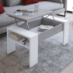 Casa si Gradina - Mobilier - Mese si birouri - Masute de cafea - Masuta de cafea, alb/beton, PULA - Infinity.ro