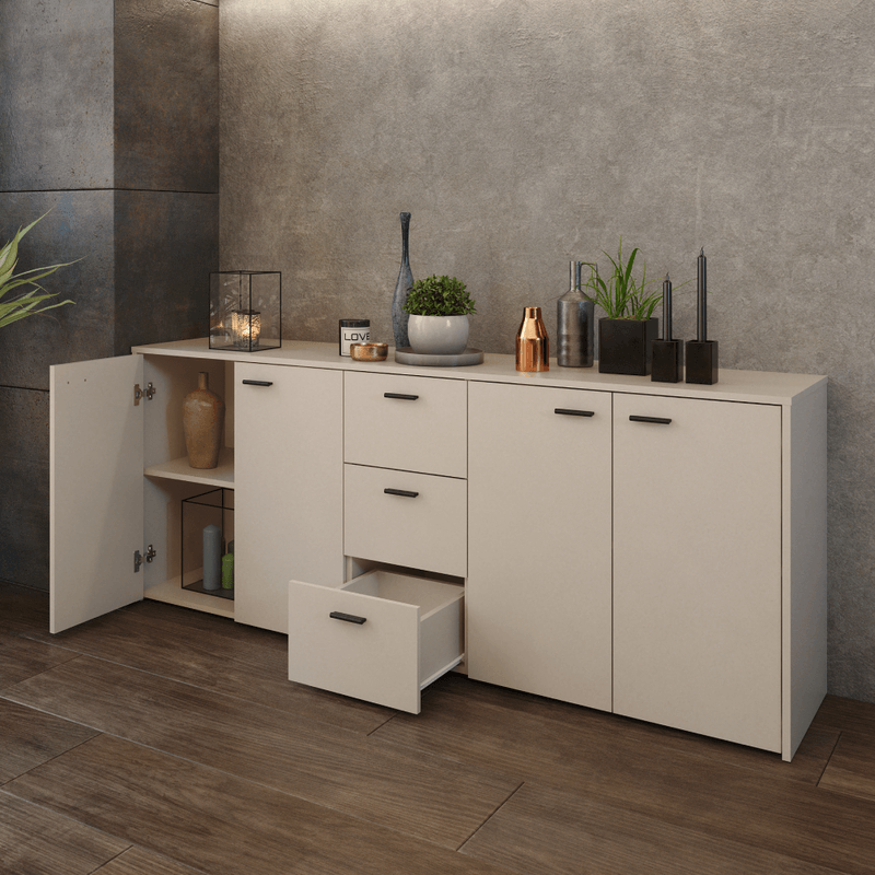 Casa si Gradina - Mobilier - Comode si corpuri - Comode - Comoda combinata, casmir, HUGOS 180 - Infinity.ro