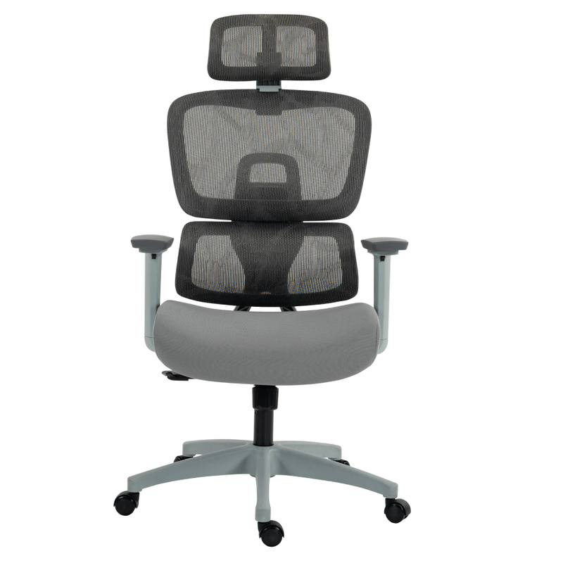 Casa si Gradina - Mobilier - Scaune si fotolii - Scaune - Scaun de birou, gri deschis/gri, Portanta 150 kg, ERMEN NEW - Infinity.ro