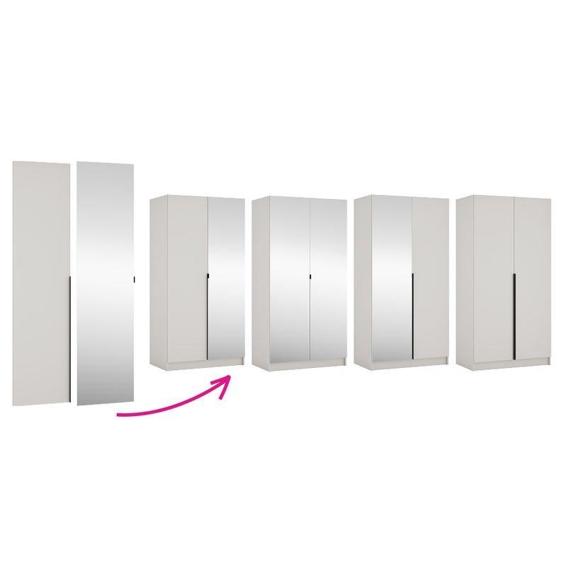 Casa si Gradina - Mobilier - Dulapuri si sifoniere - Dulapuri - Corp dulap 100, cu umerase, casmir, KREO - Infinity.ro