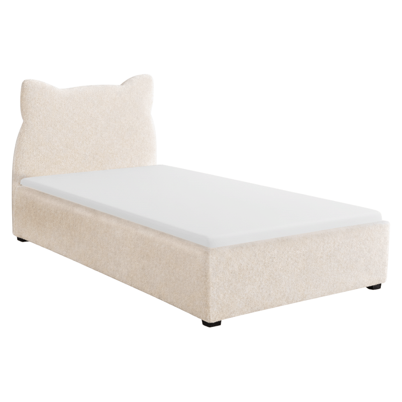 Casa si Gradina - Mobilier - Mobilier copii - Patuturi copii - Pat cu somiera, bej, 90x200, MNAU - Infinity.ro