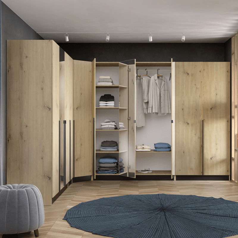 Casa si Gradina - Mobilier - Dulapuri si sifoniere - Dulapuri - Corp dulap de colt, stejar artisan, KREO - Infinity.ro