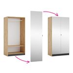 Casa si Gradina - Mobilier - Dulapuri si sifoniere - Dulapuri - Corp dulap 100, cu umerase, stejar artisan, KREO - Infinity.ro
