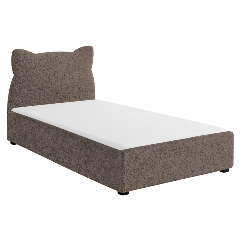 Casa si Gradina - Mobilier - Mobilier copii - Patuturi copii - Pat cu somiera, maro, 90x200, MNAU - Infinity.ro