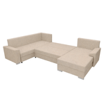 Casa si Gradina - Mobilier - Canapele si coltare - Coltare - Set de canapea universala, bej, ANDRESO U UNI - Infinity.ro