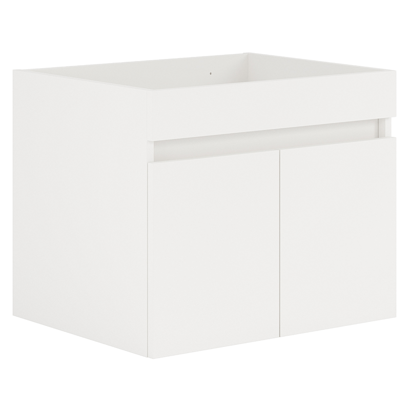 Casa si Gradina - Mobilier - Mobilier baie - Comode baie - Dulapior de pus sub chiuveta, alb/stejar artisan, CHOICE 60 - Infinity.ro