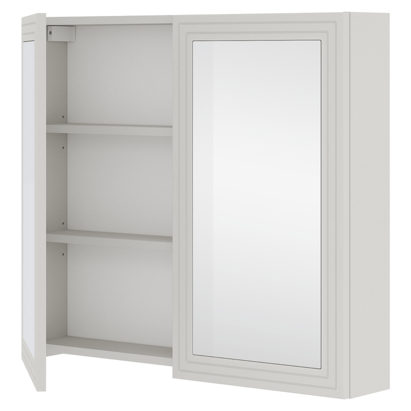 Casa si Gradina - Mobilier - Mobilier baie - Comode baie - Dulapior suspendat cu oglinda, casmir, JUMP 80 - Infinity.ro