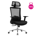 Casa si Gradina - Mobilier - Scaune si fotolii - Scaune - Fotoliu de birou, negru/crom, portanta 200 kg, DONATO - Infinity.ro