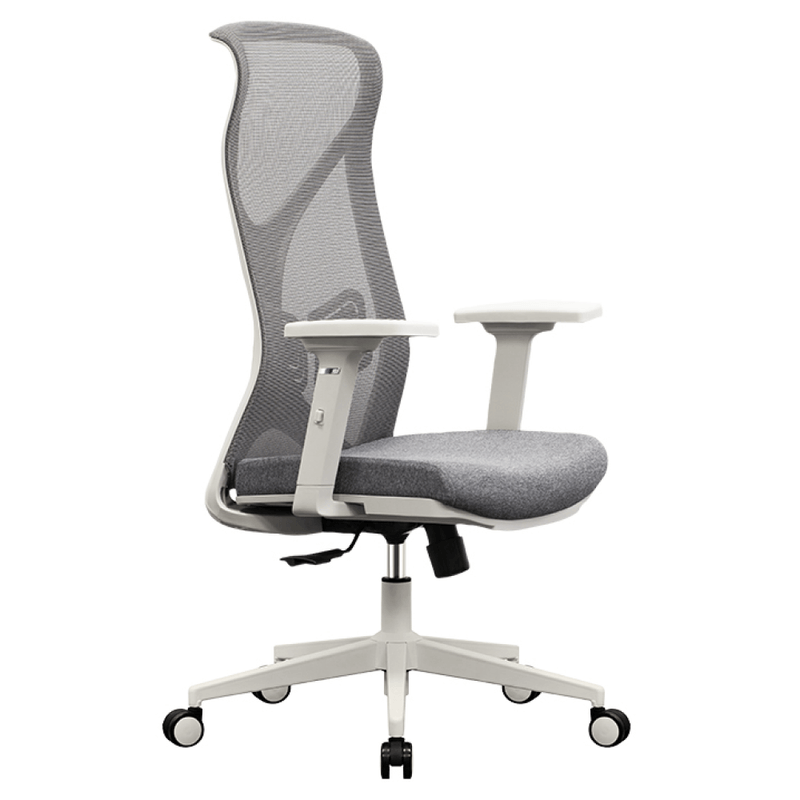 Casa si Gradina - Mobilier - Scaune si fotolii - Scaune - Fotoliu de birou, gri/gri deschis, portanta 150 kg, ARADIO - Infinity.ro