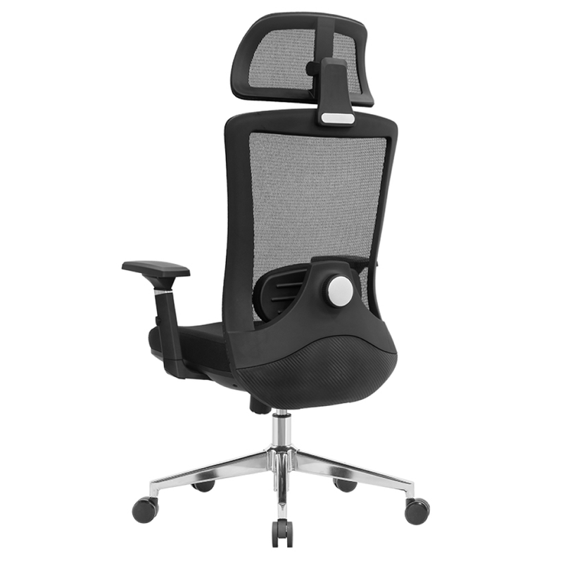 Casa si Gradina - Mobilier - Scaune si fotolii - Scaune - Fotoliu de birou, negru/crom, portanta 200 kg, DONATO - Infinity.ro