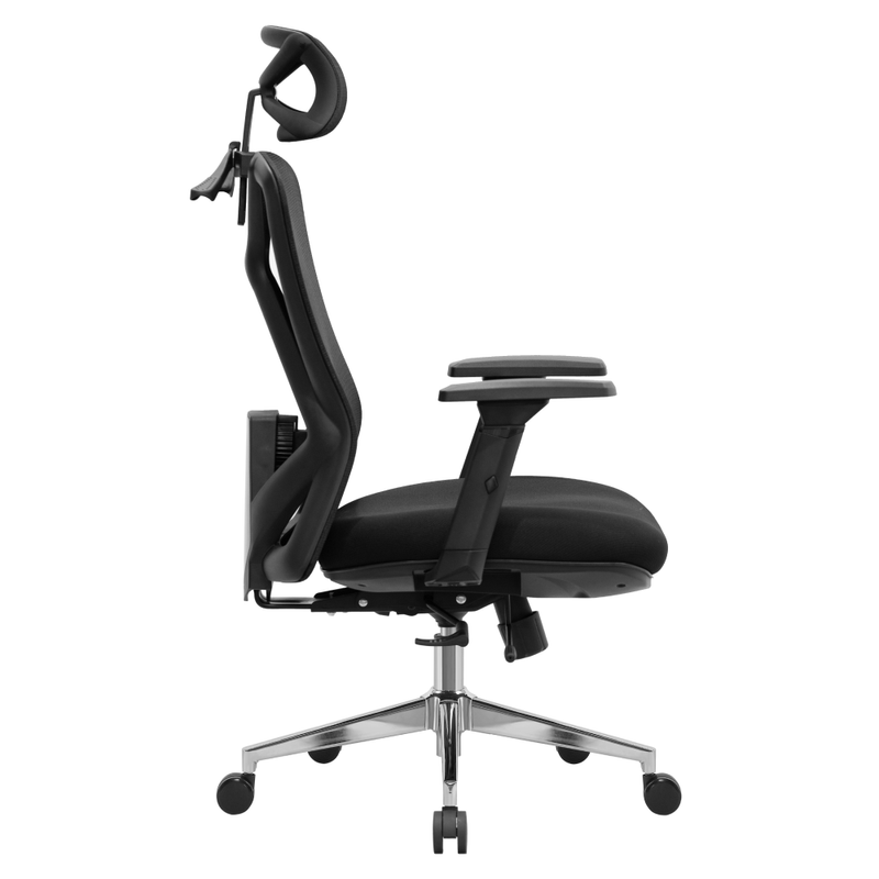 Casa si Gradina - Mobilier - Scaune si fotolii - Scaune - Fotoliu de birou, negru/crom, portanta 200 kg, BRANDI - Infinity.ro