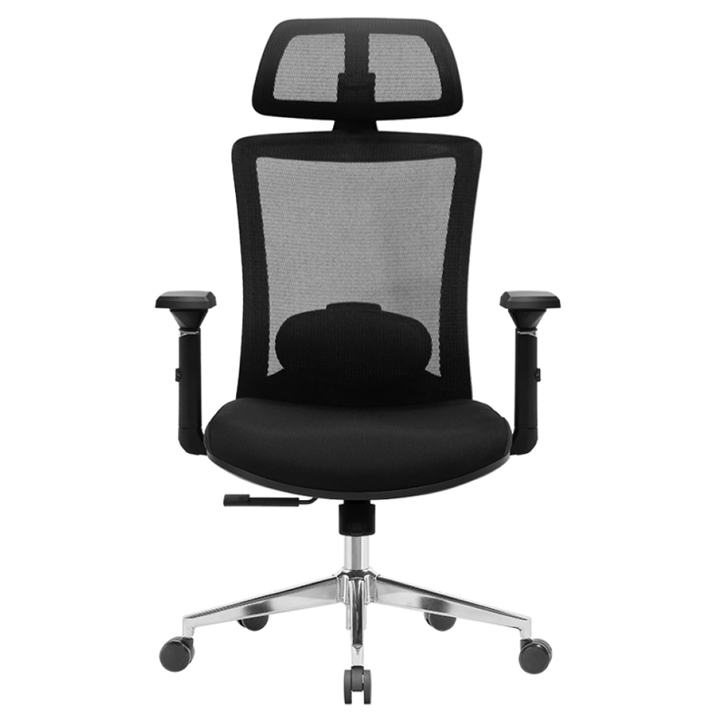 Casa si Gradina - Mobilier - Scaune si fotolii - Scaune - Fotoliu de birou, negru/crom, portanta 200 kg, DONATO - Infinity.ro
