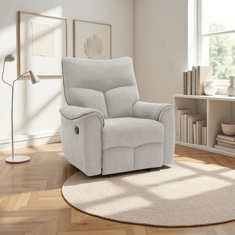 Casa si Gradina - Mobilier - Scaune si fotolii - Fotolii - Fotoliu relaxant, bej/maro, NADER - Infinity.ro
