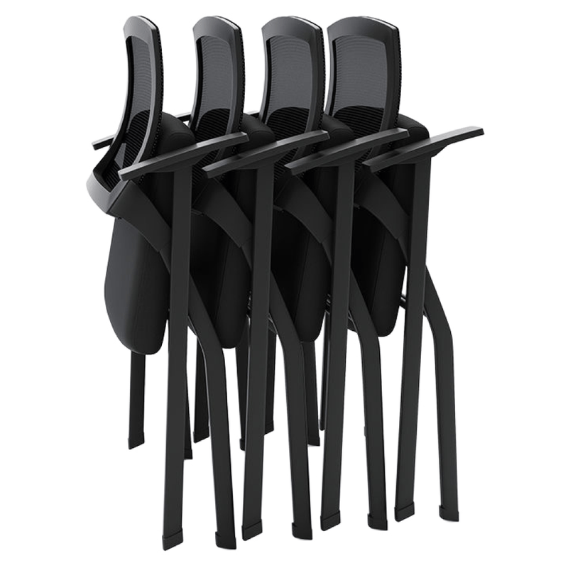 Casa si Gradina - Mobilier - Scaune si fotolii - Scaune - Scaun cu blat de scris, negru, KARLINO - Infinity.ro