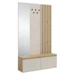 Casa si Gradina - Mobilier - Dulapuri si sifoniere - Dulapuri - Set pentru hol, casmir/stejar artisan, DERIS - Infinity.ro
