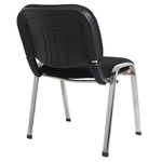 Casa si Gradina - Mobilier - Scaune si fotolii - Scaune - Scaun de birou, negru/crom, ISO CHROM - Infinity.ro