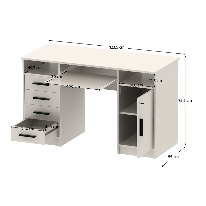 Casa si Gradina - Mobilier - Mese si birouri - Birouri - Masa PC, casmir, B9 NEW - Infinity.ro