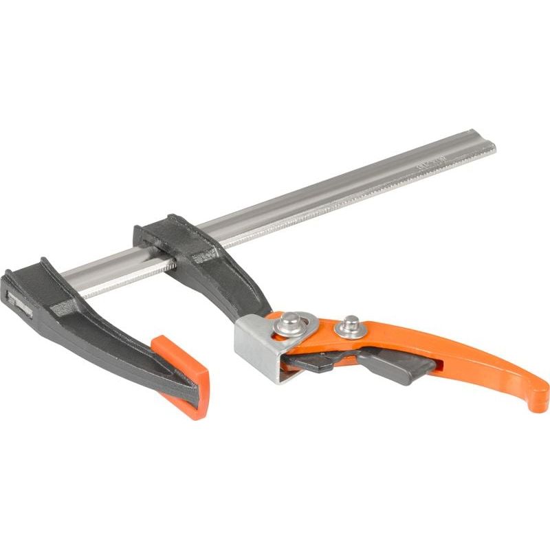 Casa si Gradina - Constructii - Scule electrice si accesorii - Menghine si cleme fixare - Clema de strangere cu clichet, menghina fixare, 80 x 400 mm, prindere rapida, reglare usoara, pentru tamplarie, montaj - Infinity.ro