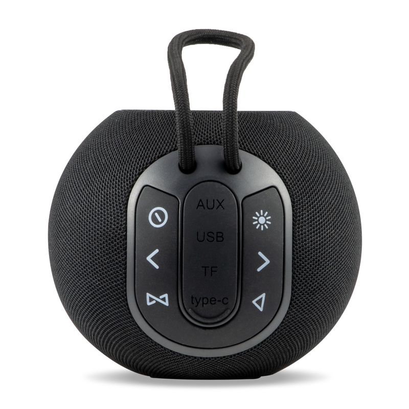 TV, Audio-Video si Foto - Portabile audio - Boxe portabile - Boxa portabila Bluetooth Electromures EM 1034, 5W, port USB si TF, radio FM, IPX4, autonomie pana la 4h, culoare Negru - Infinity.ro
