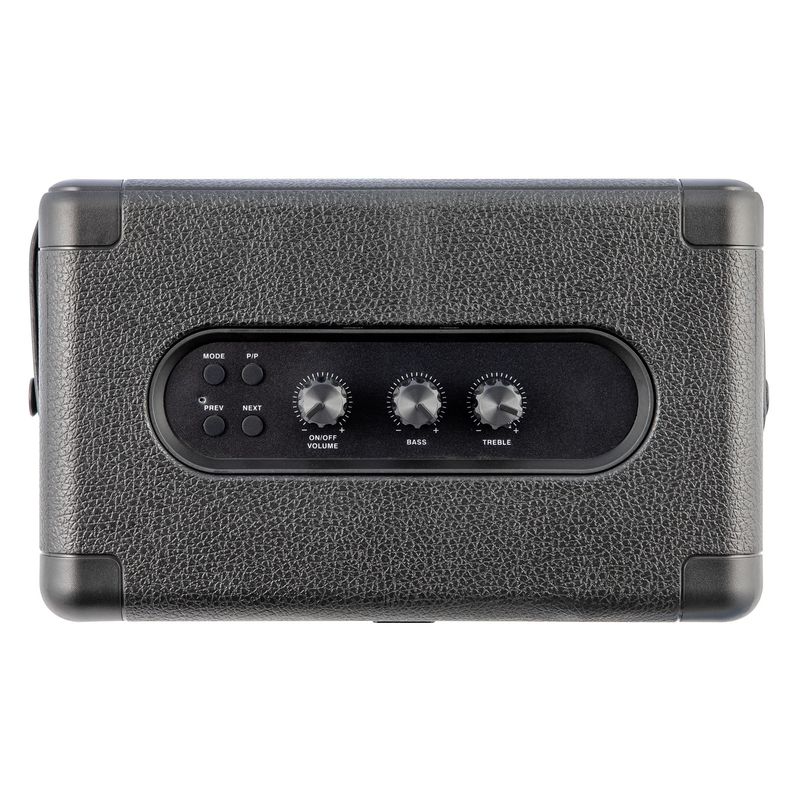 TV, Audio-Video si Foto - Portabile audio - Boxe portabile - Boxa Rock Bluetooth Portabila Electromures EM 1037, 2 x 15W, BT 5.3, TWS, Radio FM, USB-C, AUX, Slot TF, IPX4, Negru - Infinity.ro