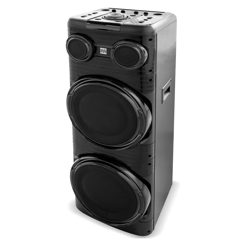 TV, Audio-Video si Foto - Portabile audio - Boxe portabile - Boxa Portabila Bluetooth Electromures EM 1009, 100W,BT 5.3, TWS, Radio FM,USB, TF, AUX, 2 Microfoane, Telecomanda, Negru - Infinity.ro