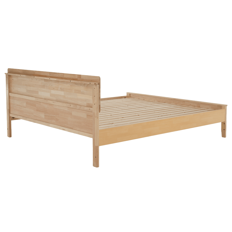 Casa si Gradina - Mobilier - Paturi si accesorii - Paturi - Pat matrimonial, 160x200, lemn masiv, natural, NOEMI - Infinity.ro