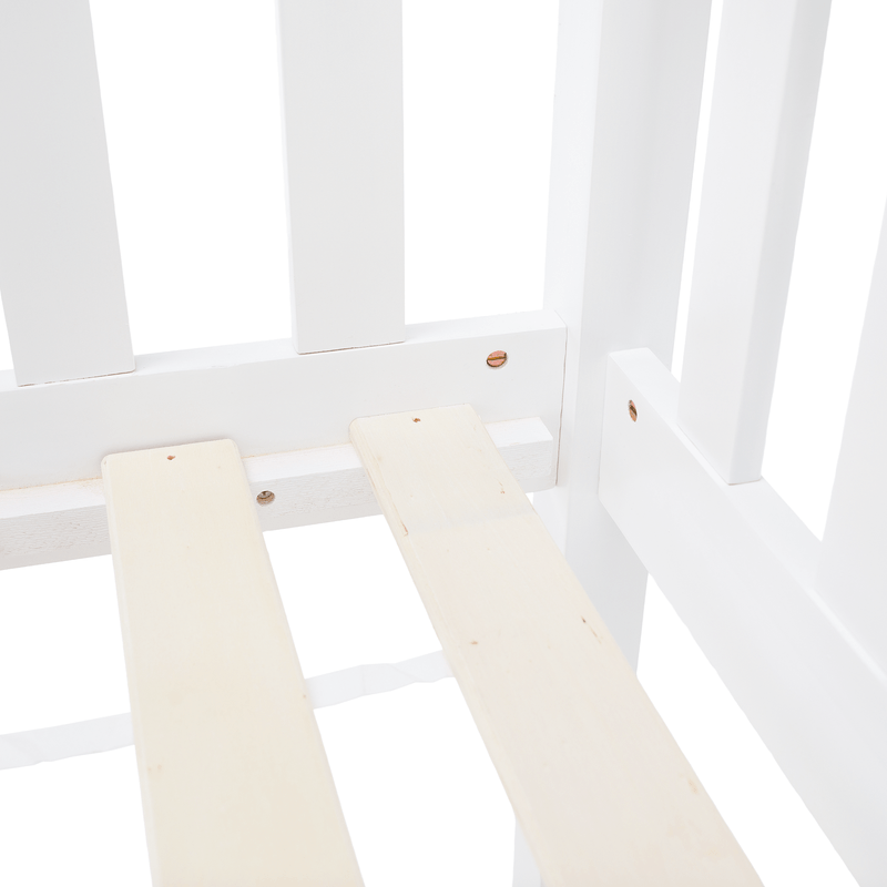Casa si Gradina - Mobilier - Mobilier copii - Patuturi copii - Pat supraetajat Montessori, alb, VENITA TYP 2 - Infinity.ro