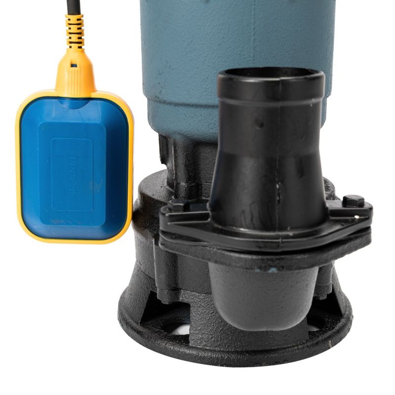 Casa si Gradina - Gradinarit si plante - Instalatii si accesorii pentru irigatii - Pompe apa - Pompa apa murdara micul fermier, 3 kw, debit maxim 25000 l/h, inaltime maxima de pompare 20 m, corp pompa fonta, cu plut - Infinity.ro