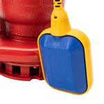 Casa si Gradina - Gradinarit si plante - Instalatii si accesorii pentru irigatii - Pompe apa - Pompa apa murdara micul fermier, 1.1 kw, debit maxim 15000 l/h, inaltime maxima de pompare 15 m, corp pompa fonta, cu pl - Infinity.ro