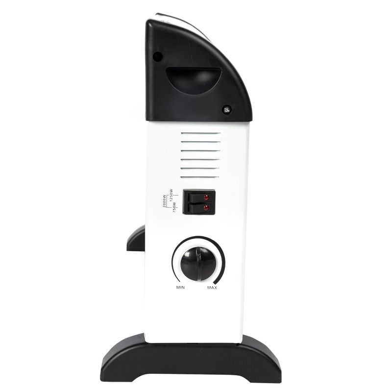 Electronice si Electrocasnice - Climatizare si sisteme de incalzire - Aparate incalzire aer - Aeroterme - Convector electric detoolz, 2kw, 3 trepte de putere, cu termostat reglabil - Infinity.ro