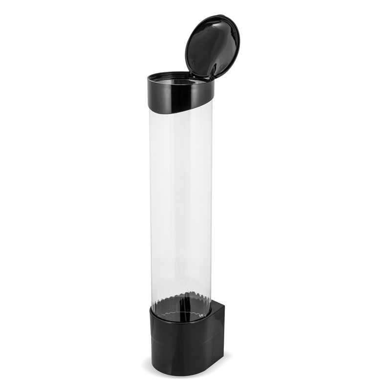 Casa si Gradina - Bucatarie si vesela - Accesorii bar - Suporturi bauturi - Suport de pahare pentru dozatoare de apa ZASS ZWDCH 01,montare magnetica sau cu surub, culoare negru - Infinity.ro