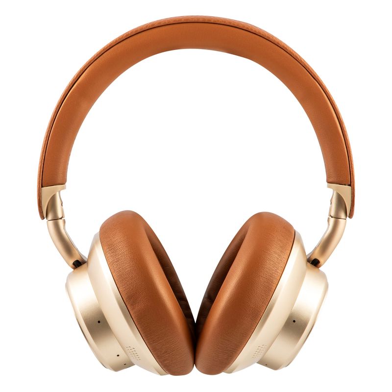 TV, Audio-Video si Foto - Portabile audio - Casti audio - Casti Wireless ANC Hybrid Electromures EM H6, BT 6.0, Lumini LED, Efect Oglinda Infinita, Design Pliabil, maro - Infinity.ro
