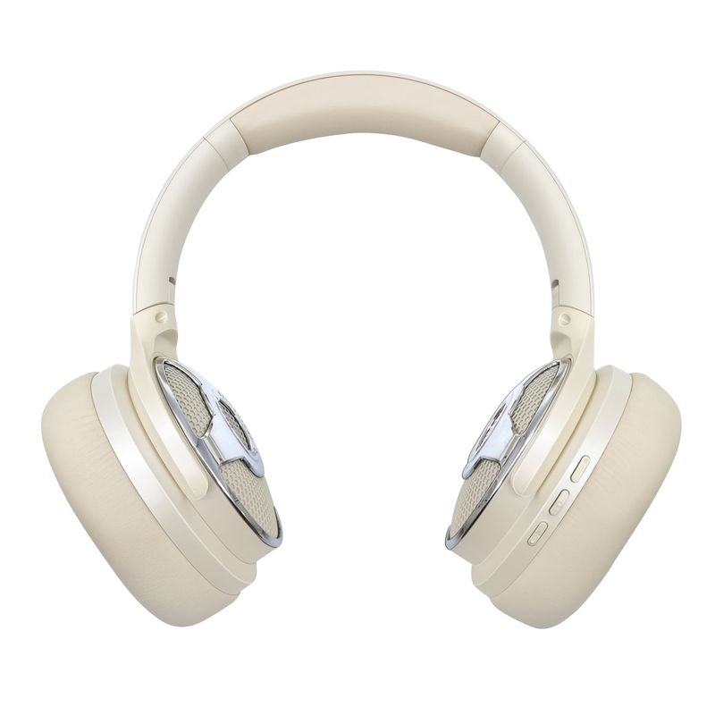 TV, Audio-Video si Foto - Portabile audio - Casti audio - Casti Wireless 2 in 1 Electromures EM H5, BT 6.0, Boxa Bluetooth, Radio FM, Slot TF, Microfon HD, Design Pliabil, Alb - Infinity.ro