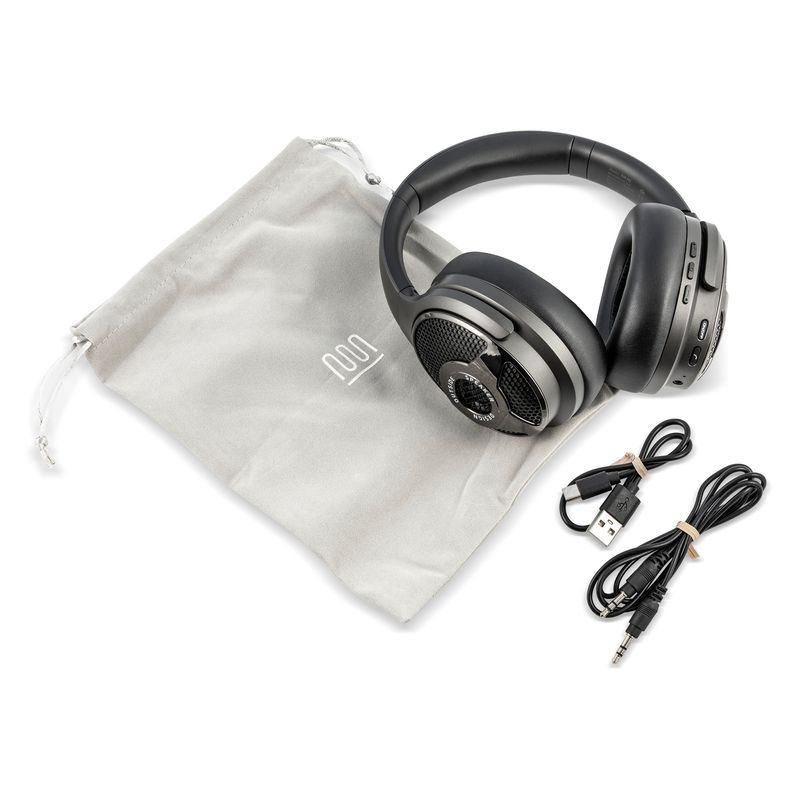 TV, Audio-Video si Foto - Portabile audio - Casti audio - Casti Wireless 2 in 1 Electromures EM H5, BT 6.0, Boxa Bluetooth, Radio FM, Slot TF, Microfon HD, Design Pliabil, Negru - Infinity.ro