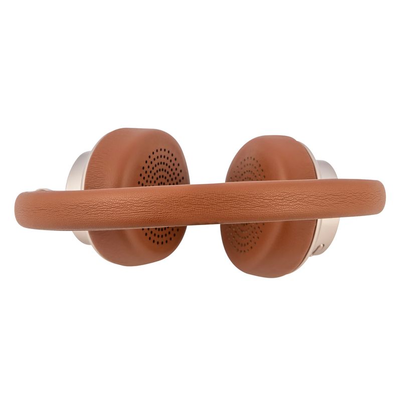 TV, Audio-Video si Foto - Portabile audio - Casti audio - Casti Wireless ANC Electromures EM H3, BT 6.0, 30H Autonomie, Design Pliabil, Microfon HD, Jack 3.5mm, Raza 15m, Maro - Infinity.ro