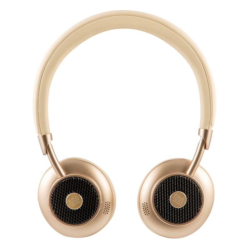 TV, Audio-Video si Foto - Portabile audio - Casti audio - Casti Wireless ANC Electromures EM H3, BT 6.0, 30H Autonomie, Design Pliabil, Microfon HD, Jack 3.5mm, Raza 15m, Crem - Infinity.ro