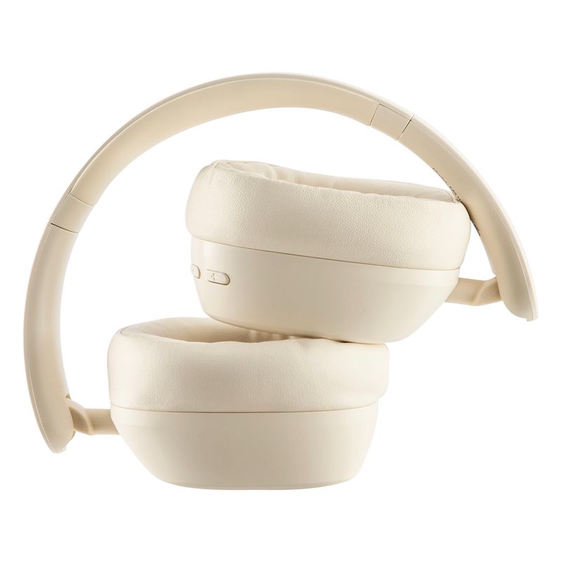 TV, Audio-Video si Foto - Portabile audio - Casti audio - Casti Wireless ANC Electromures EM H1, Bluetooth 6.0, 30H Autonomie, Microfon HD, Pliabile, Jack 3.5mm, Raza 15m, Alb - Infinity.ro